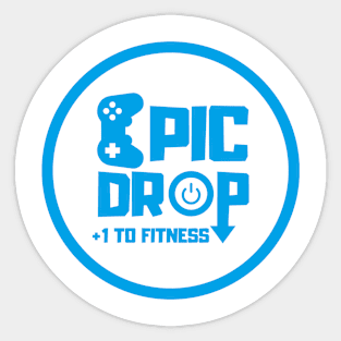 Epic Drop Logo Sticker